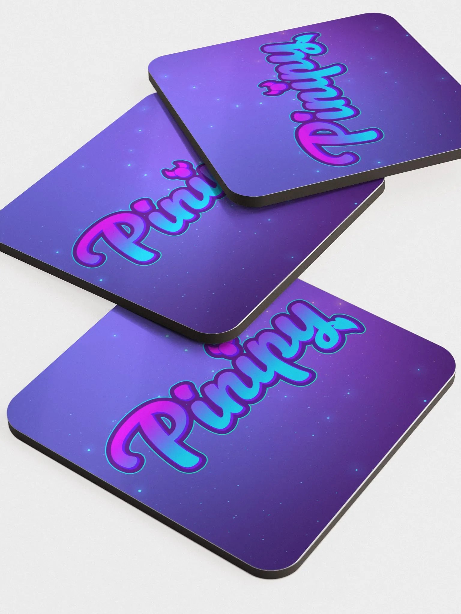 Pinipy Glossed Cork Coaster product image (5)