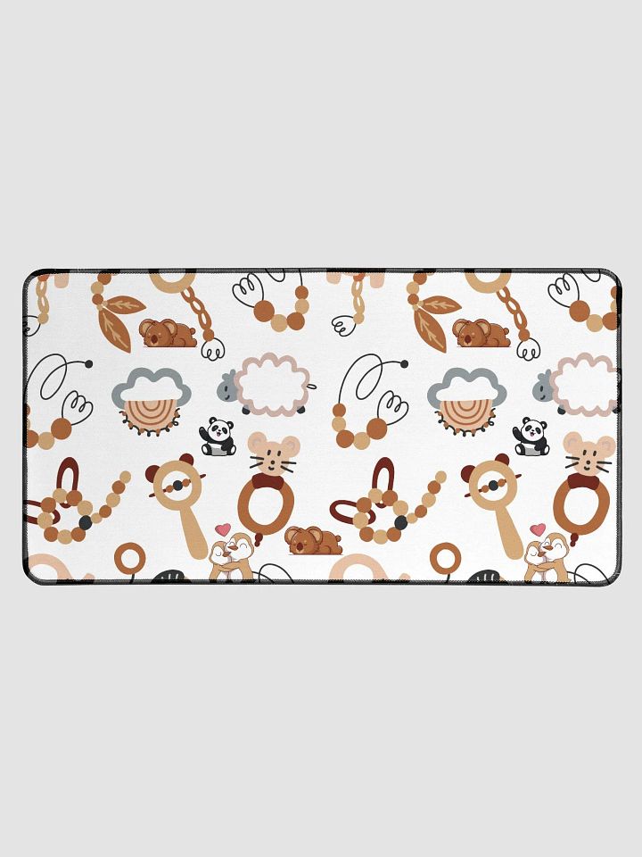 Adorable Animal-Themed Desk Mat product image (1)
