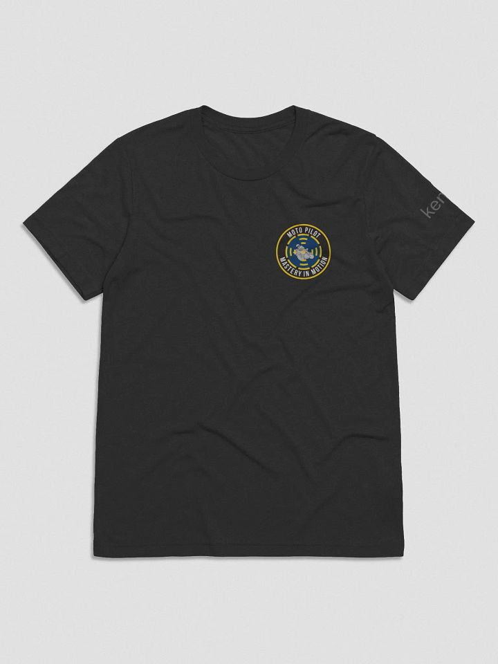 Men's Short Sleeve MotoPilot Tee with Yellow Chest Patch product image (1)