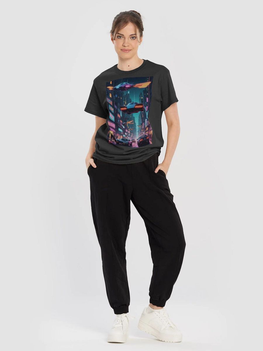 Neon Nights Cyberpunk T-Shirt product image (22)