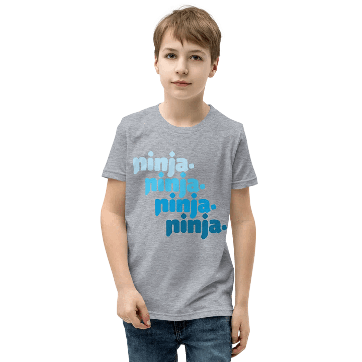 Quad Ninja Kids Tee: Blue product image (2)