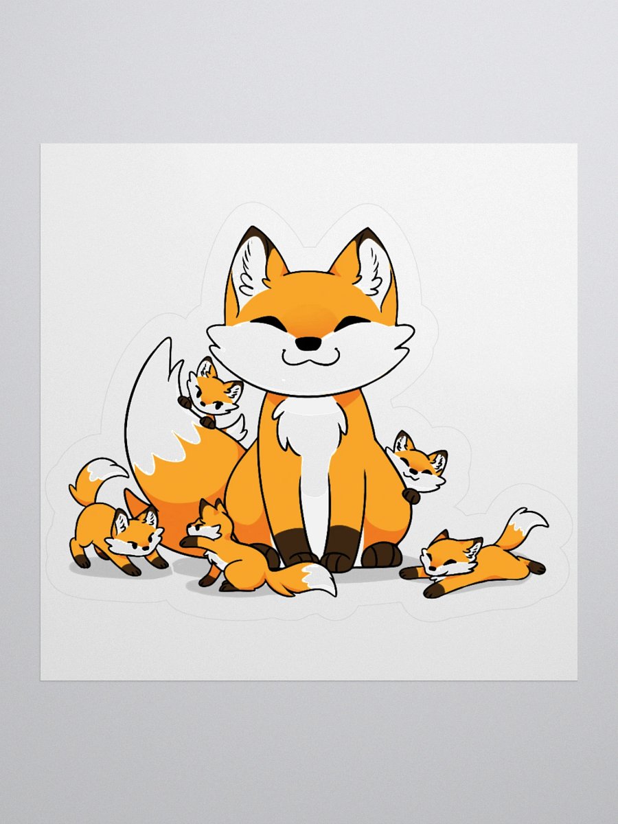 Fox Family Stickers product image (1)