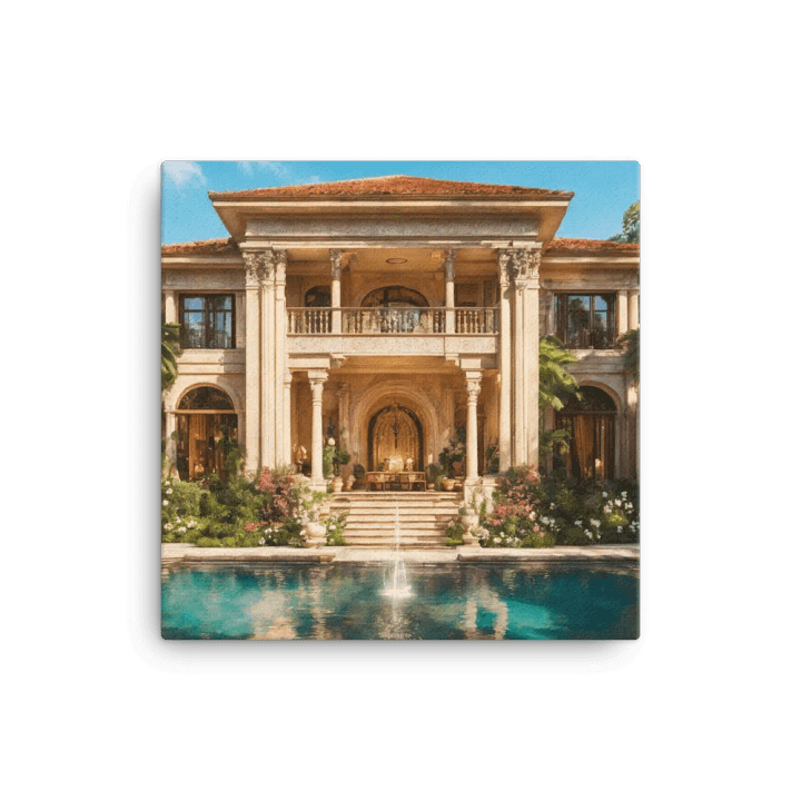 Lavish Pool House Wall Art #530 product image (1)