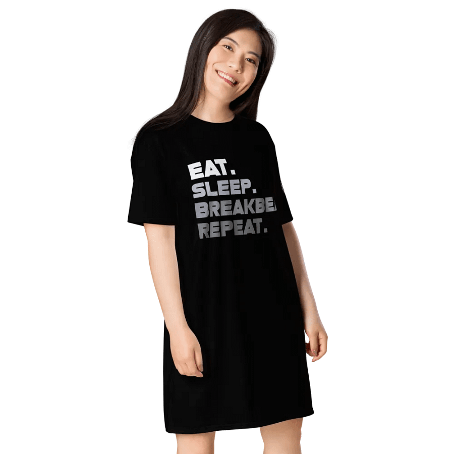 Eat.Sleep.Breakbeat.Repeat Oversize Fit Dress product image (4)