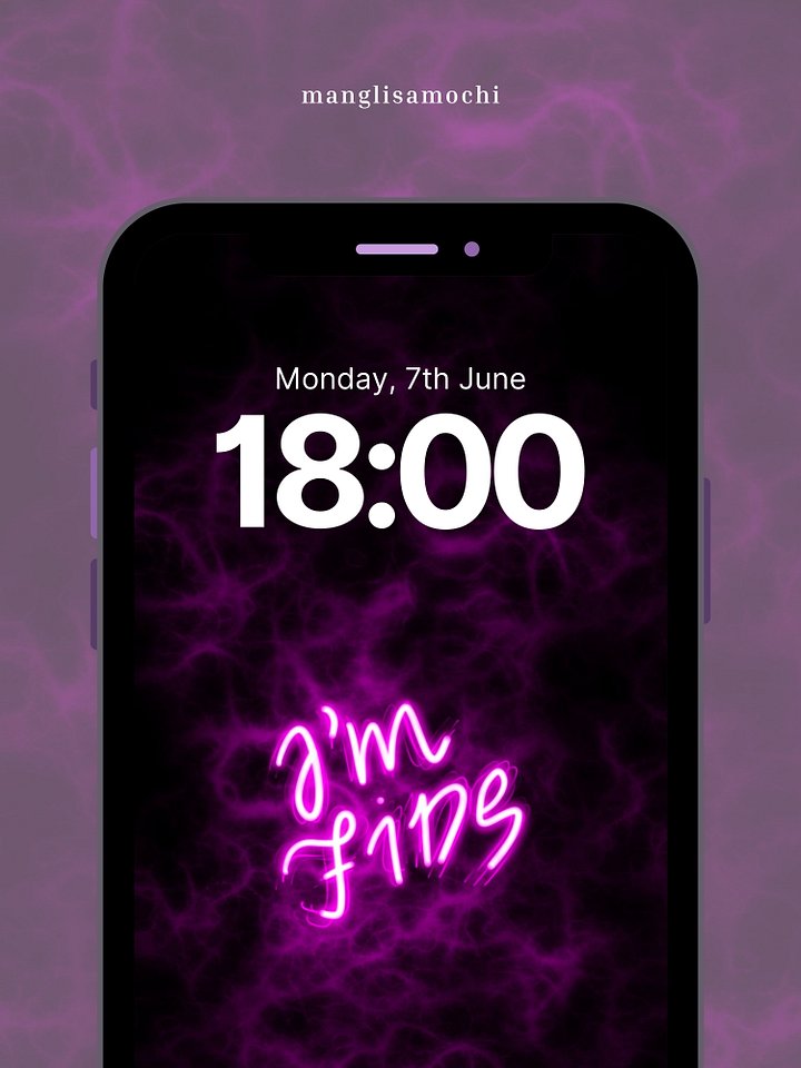 BTS I'm Fine Save Me / Digital Wallpaper product image (1)