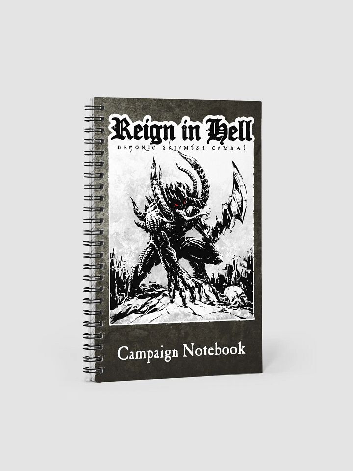 Reign in Hell - campaign notebook product image (2)