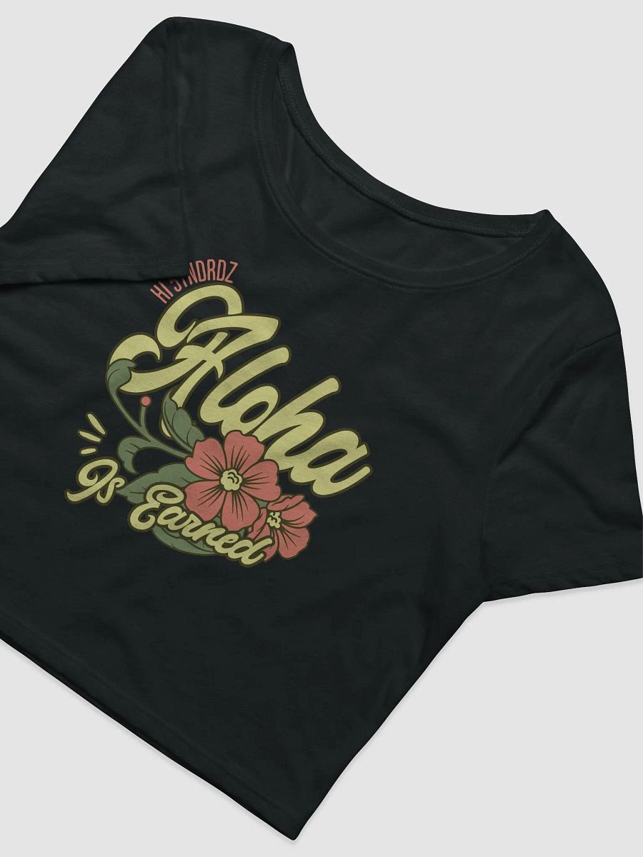 ALOHA IS EARNED Womens Crop product image (3)