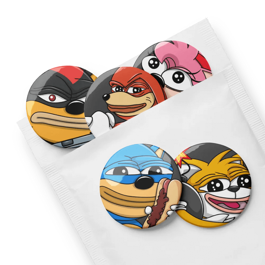 Sonic and Gang Pins product image (8)