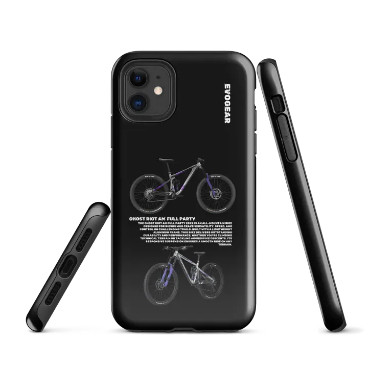 Black Ghost Riot AM Full Party iPhone Case product image (1)