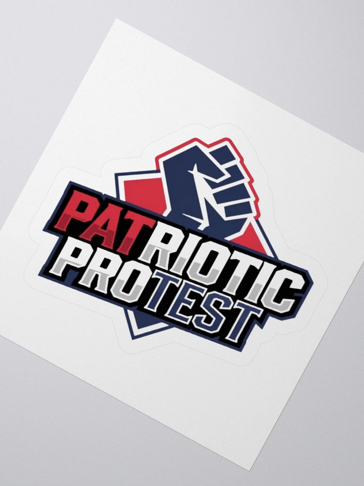 Patriotic Protest Kisscut Sticker - Raised Fist Design, Multiple Sizes Available product image (5)