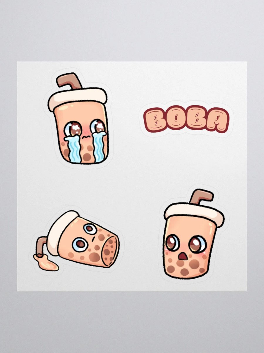 Boba Emote Sticker Pack product image (1)
