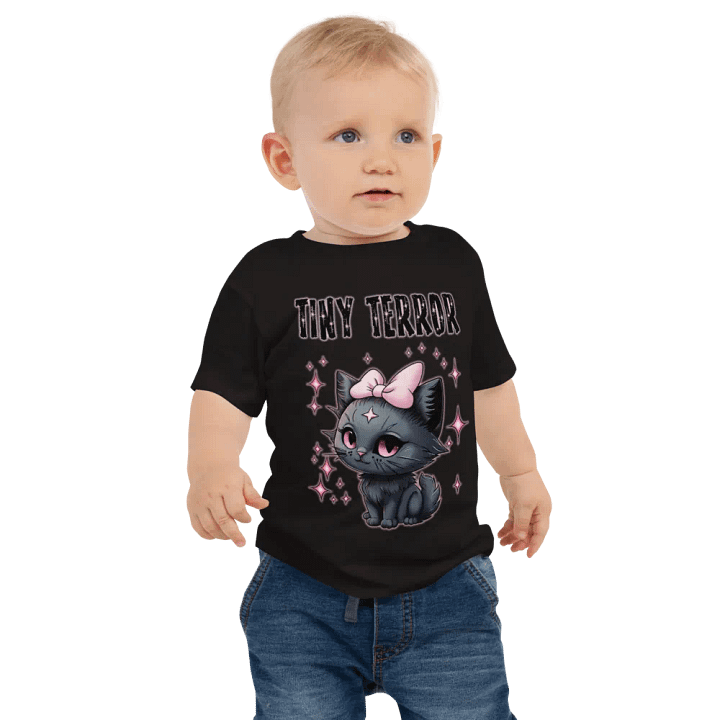 Tiny Terror Baby Tee product image (1)