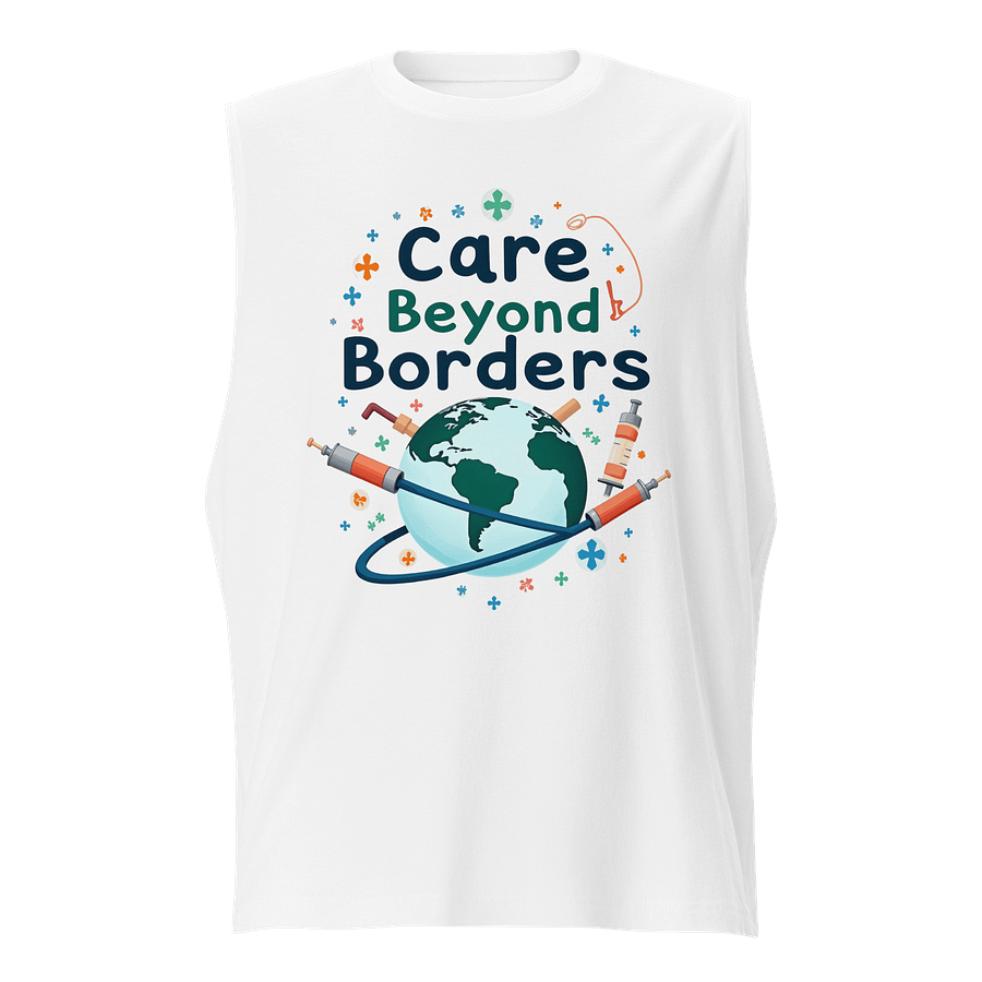 Care Beyond Borders Globe Muscle Tank product image (1)