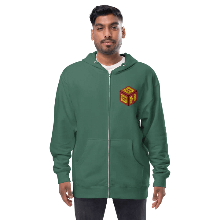 Zippered hoodie 