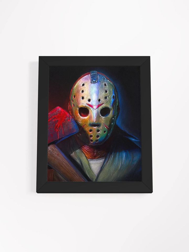 Friday the 13th Jason Voorhees Matte Print Framed product image (1)