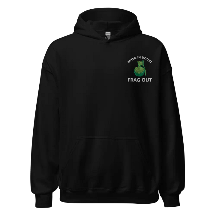 Embroidered Frag Out Hoodie product image (1)