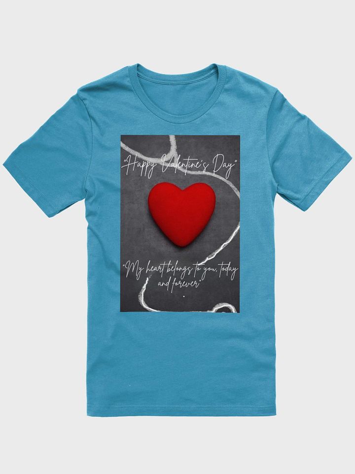 Happy Valentine Day Bella+Canvas Supersoft T-Shirt product image (1)