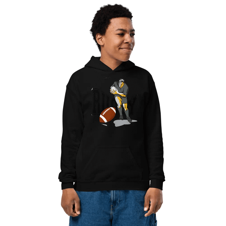 Kids Gildan Youth Heavy Blend Hoodie Rugby product image (1)