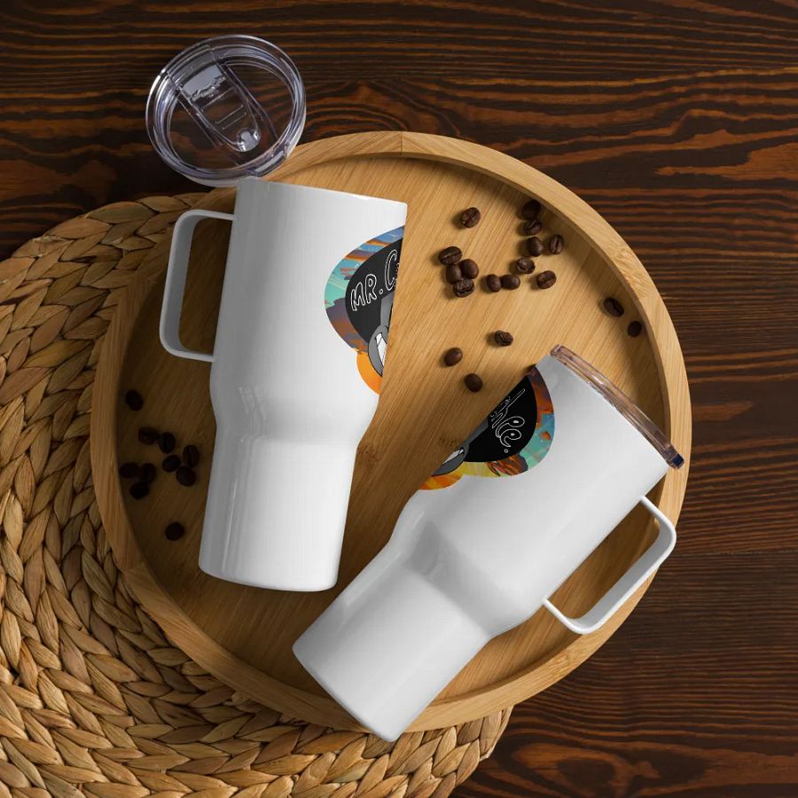 Mr.Crunchee Travel Mug with handle product image (12)