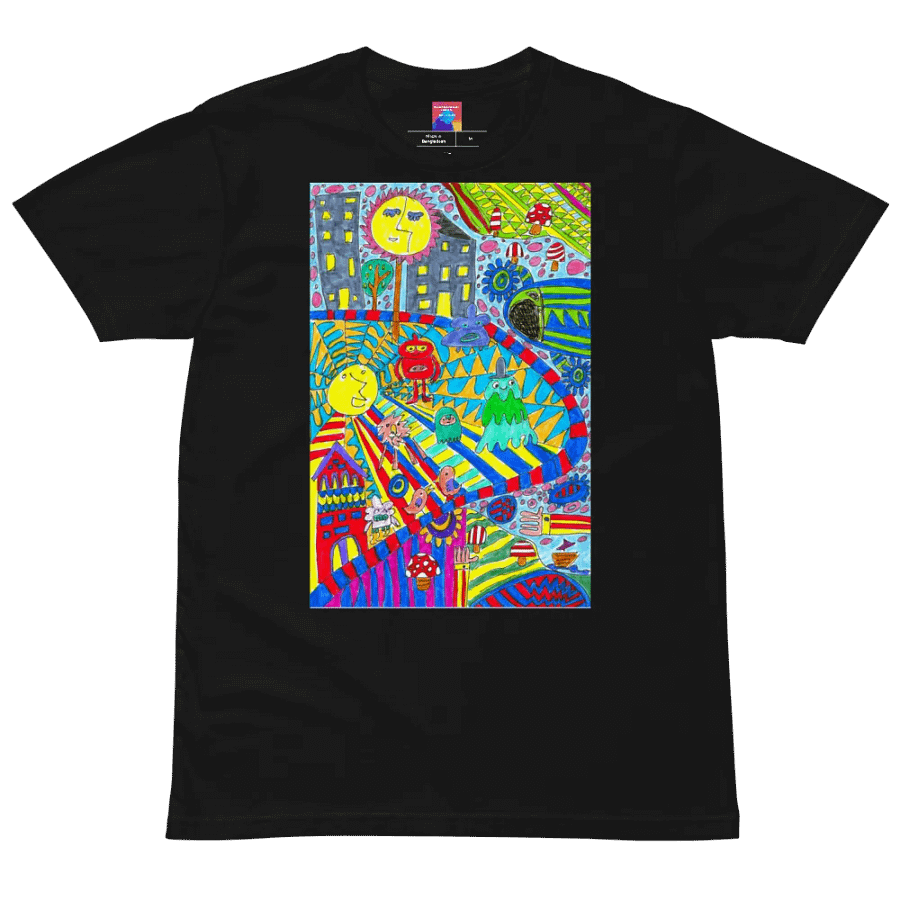 Abstract Doodle Life Unisex T Shirt product image (4)
