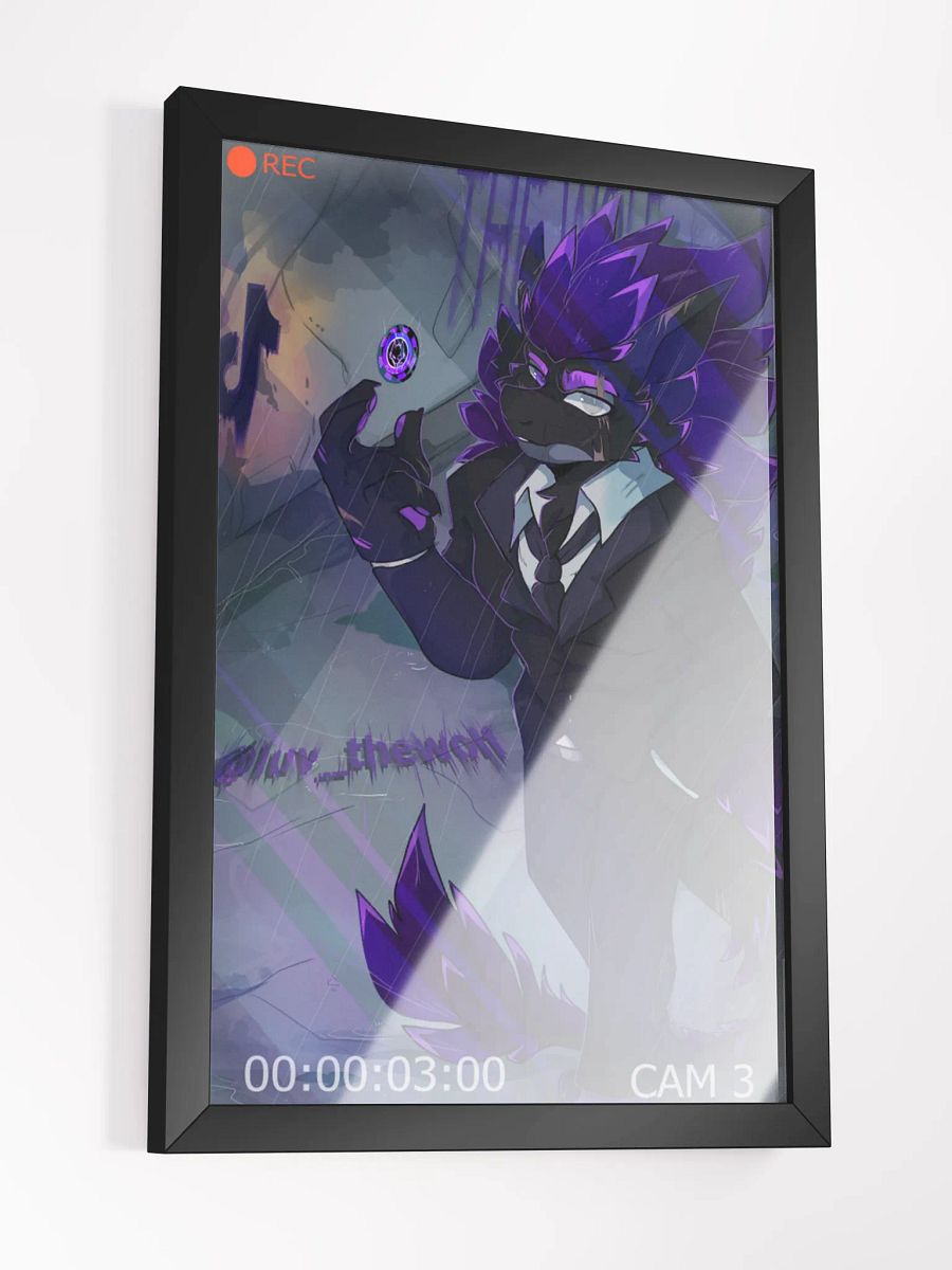 "The Wolf of TikTok" Nardoragon Exclusive Framed High-Quality Matte Poster Poster product image (3)