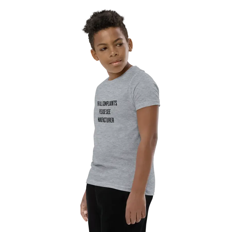 For All Complaints Please See Manufacturer - Youth T-Shirt product image (81)