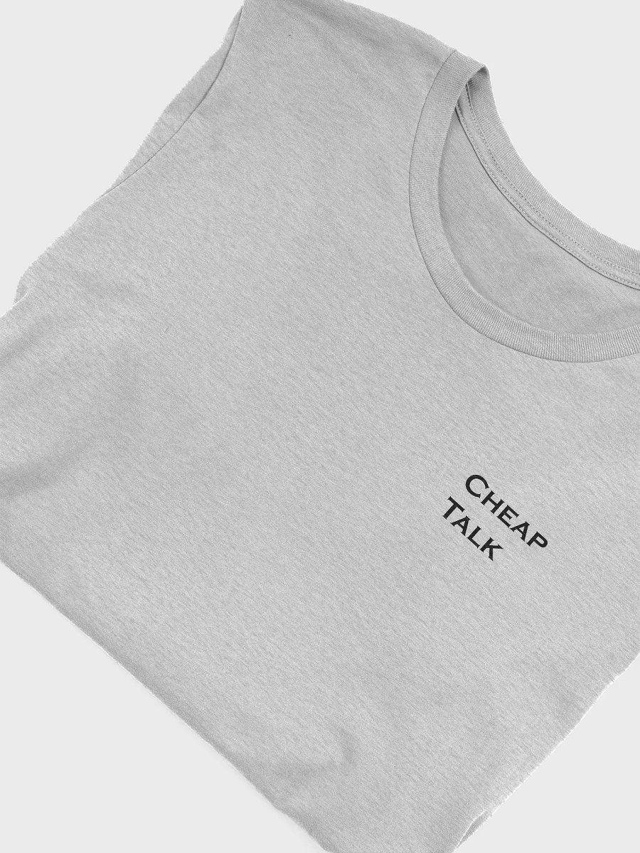 Cheap Talk Wordmark Tee (Light Colors) product image (3)