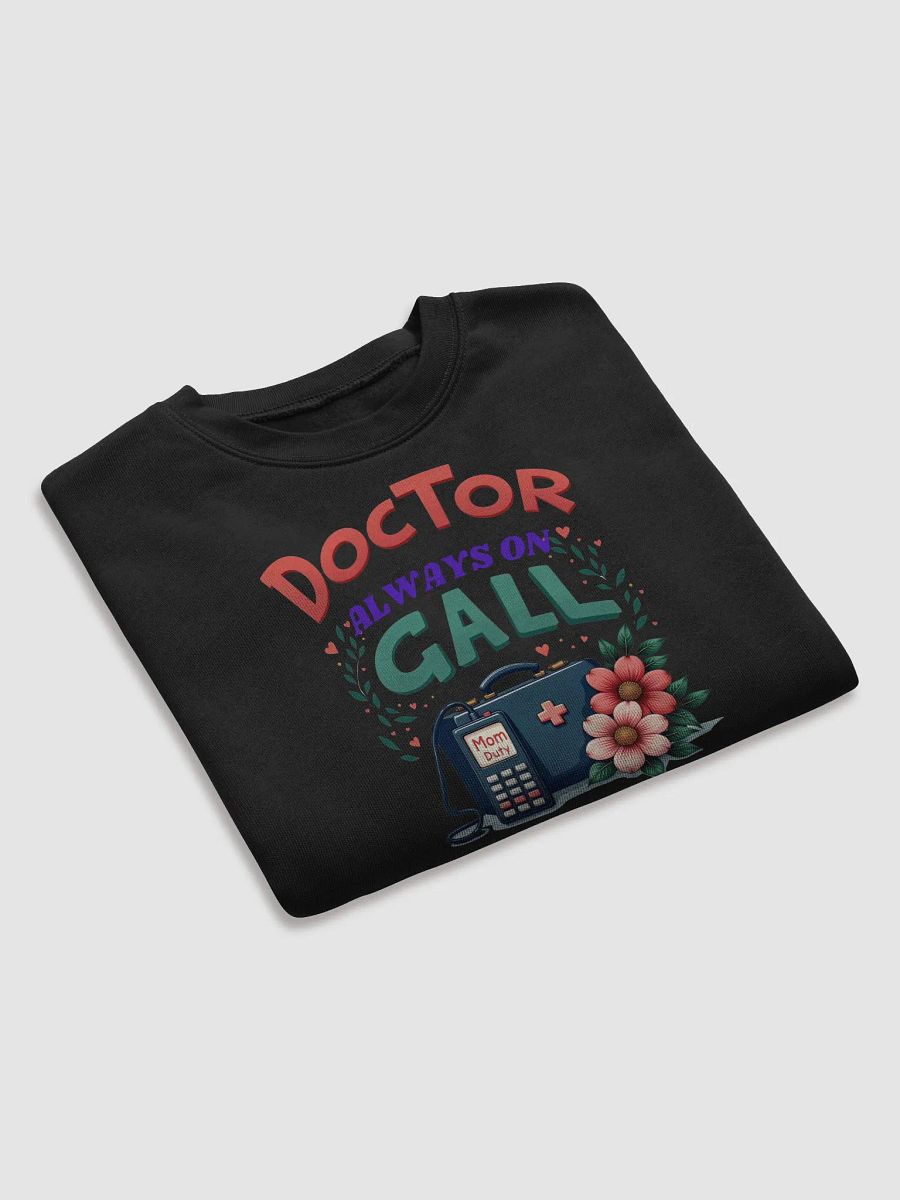 Mom Duty ,Doctor Always On Call Crop Sweatshirt product image (19)