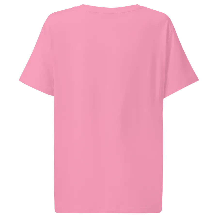 Women's Organic Ribbed Neck T-Shirt Guess Triangle Graphic product image (2)