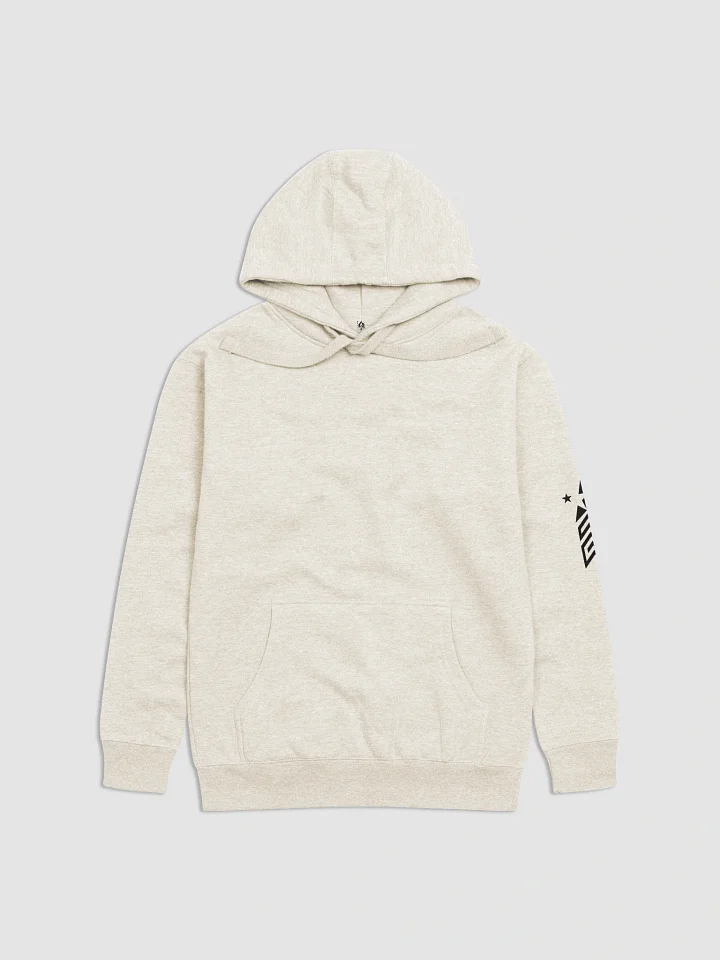 Bold stripe insignia on sleeve with front pouch pocket Hoodie product image (2)