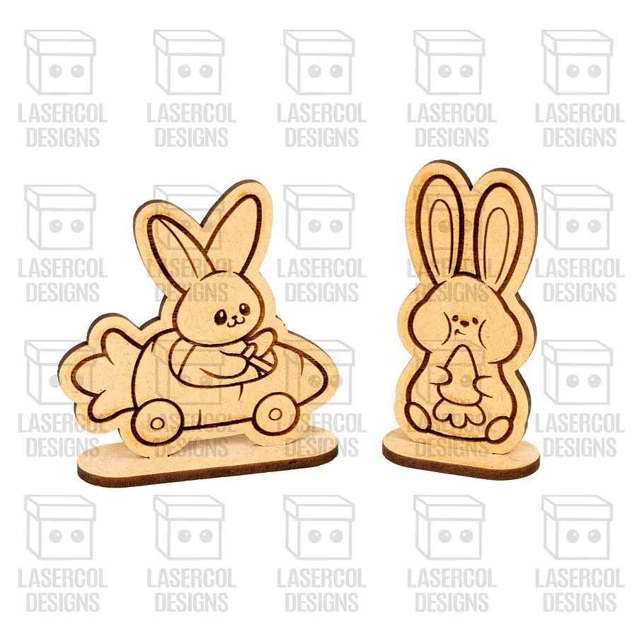 Easter Cutouts With Base Set 8 - Laser Cut Files product image (3)