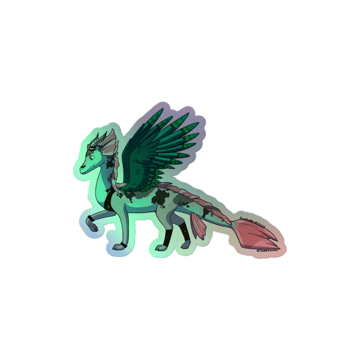 Fenrix Queen: Lyra Holo Sticker product image (2)