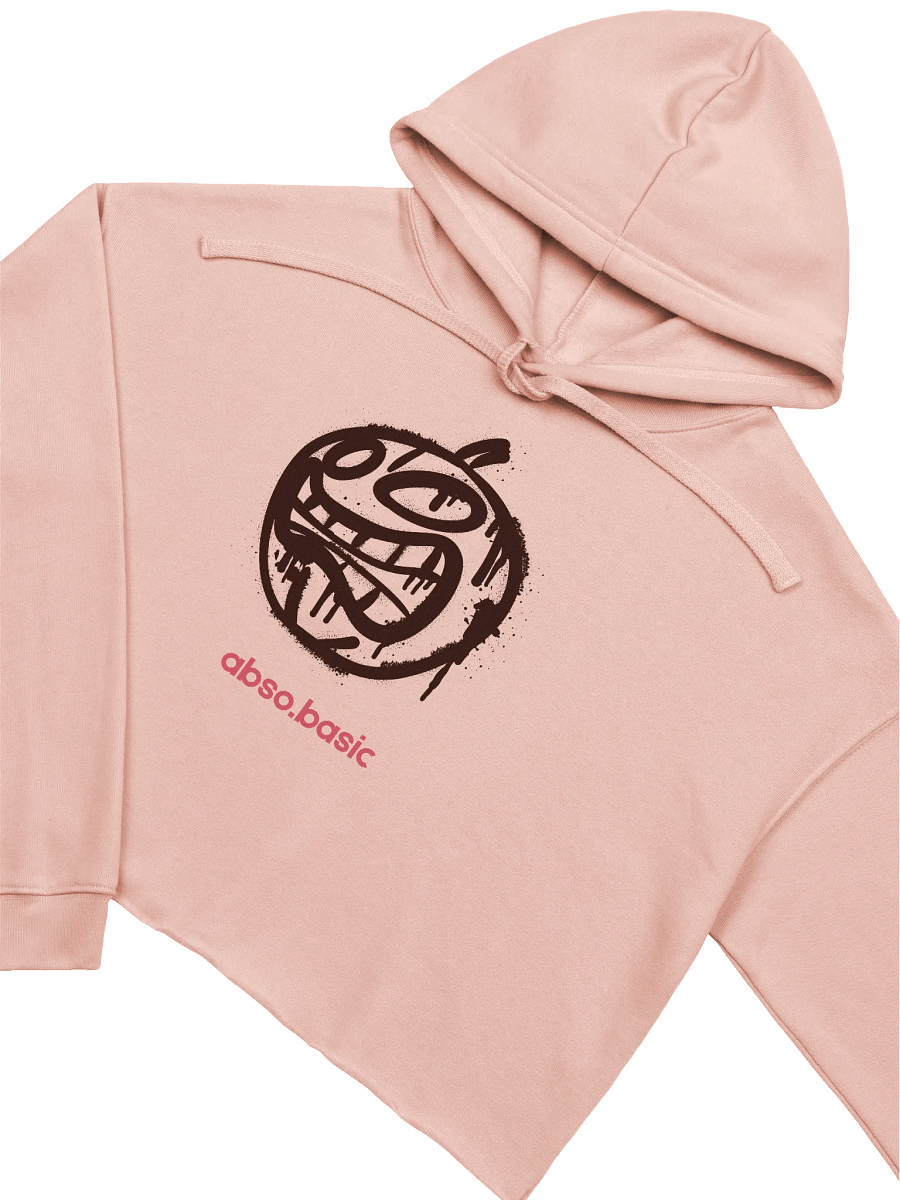 Rotten Apple Graffiti Crop Hoodie product image (15)