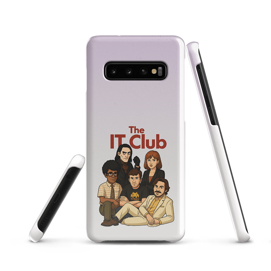 The IT Club Samsung Case – Snap 80s Sitcom Crossover Phone Protector product image (2)