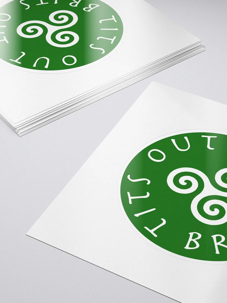 Tits Out Brits Out Sticker product image (5)