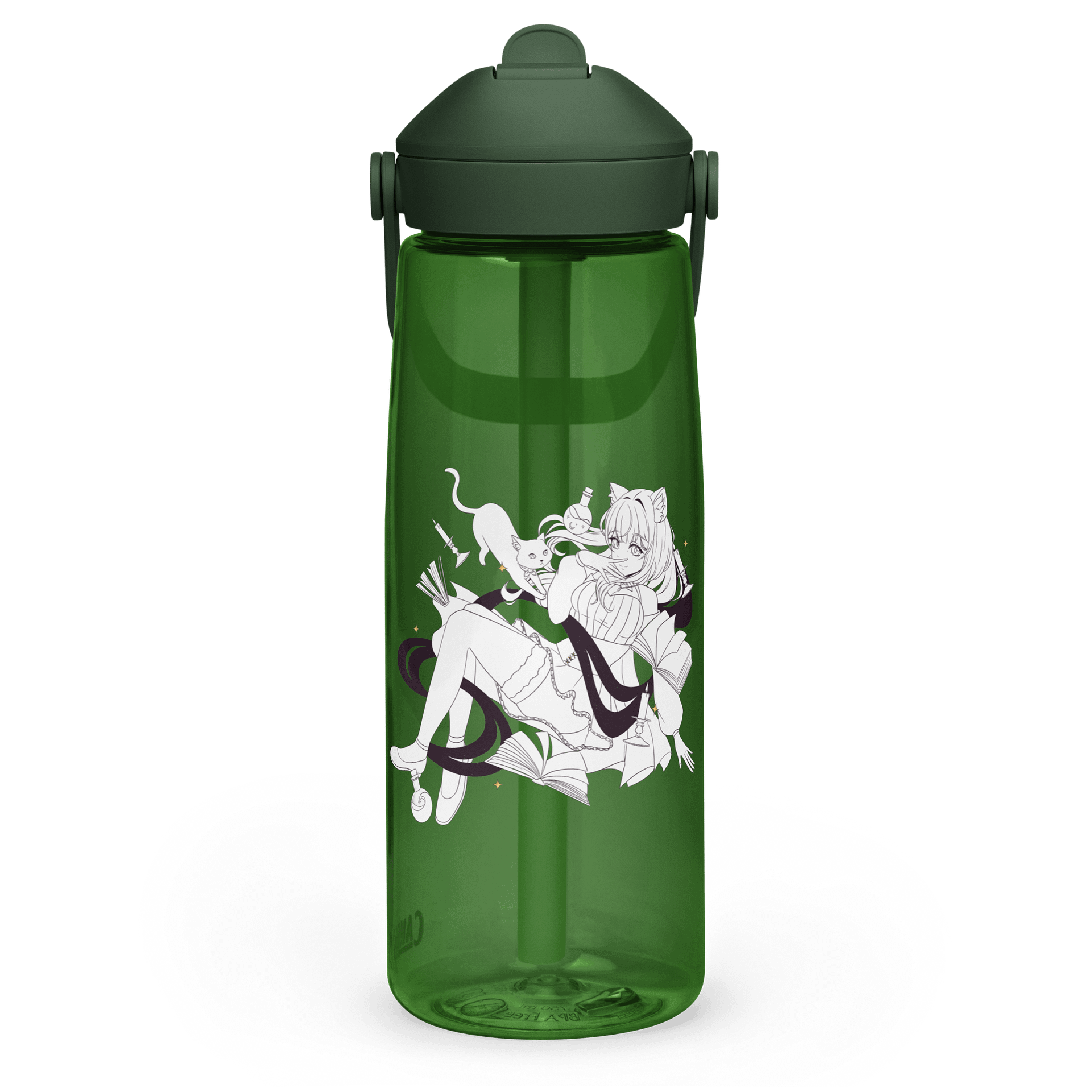 Magical Cat Girl Anime Water Bottle product image (3)