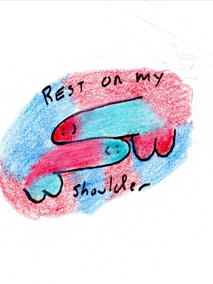 A6 Print! Rest On My Shoulder product image (1)