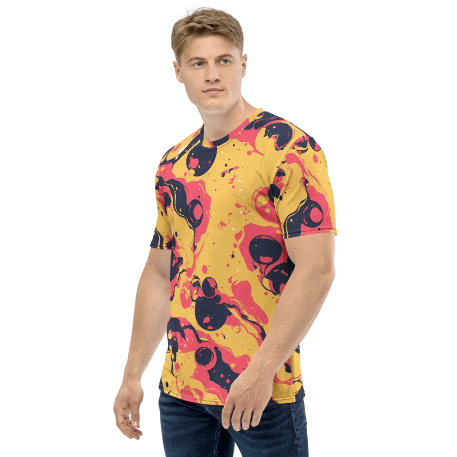 Vibrant Swirls Men's T-Shirt product image (4)