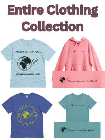Buzzin Around the World's Clothing