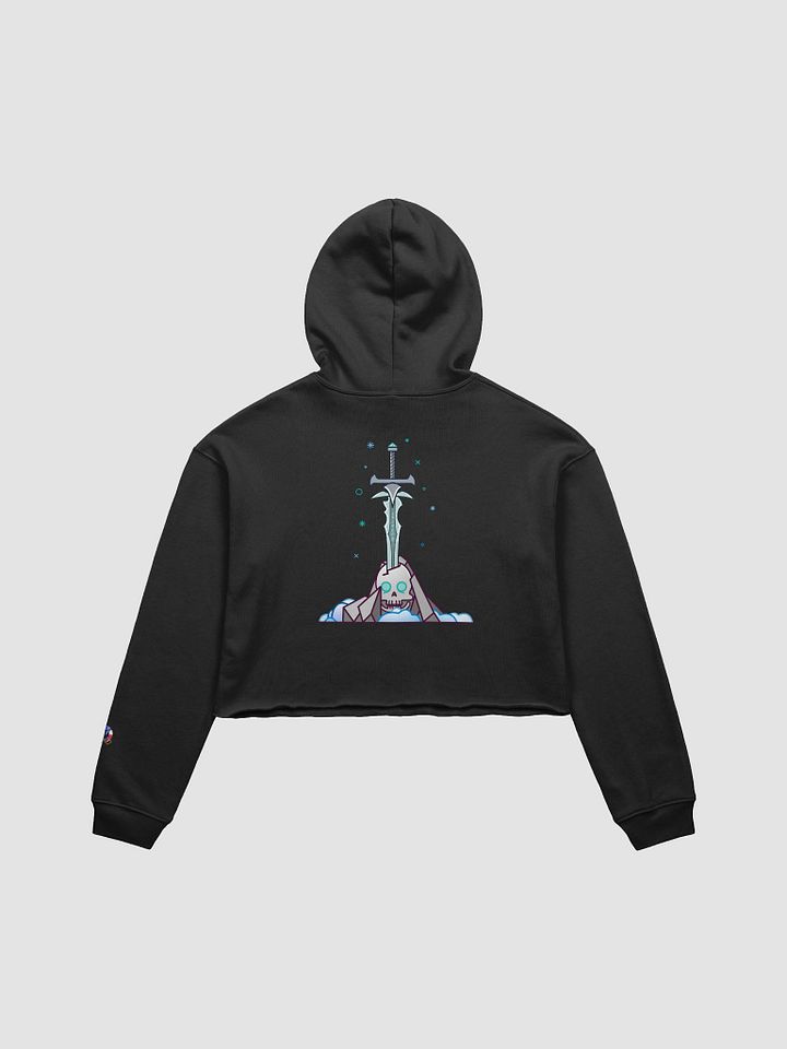 Sword in the Skull - Lich Variation - Crop Sweater product image (3)
