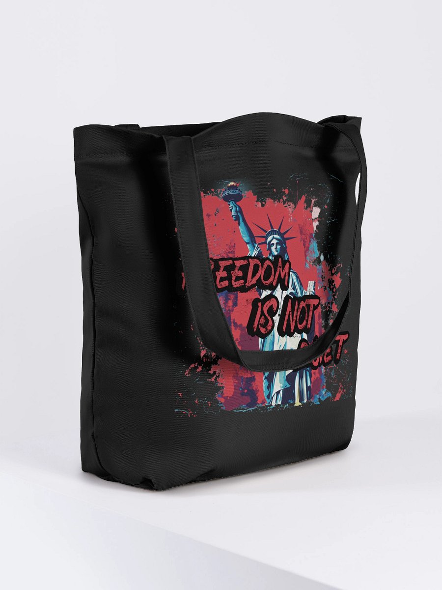 Freedom Is Not Quiet Tote Bag - Econscious product image (8)