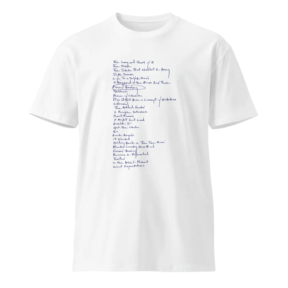 Black Country, New Road Titles T-shirt product image (2)
