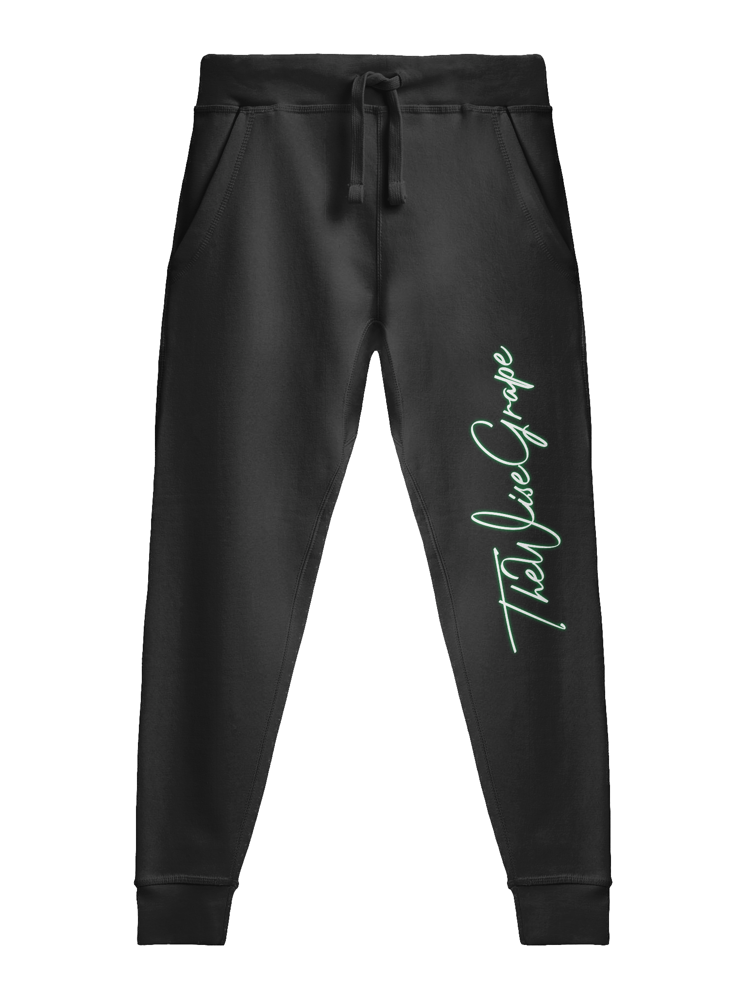 Grape Green Neon Signature Joggers product image (4)