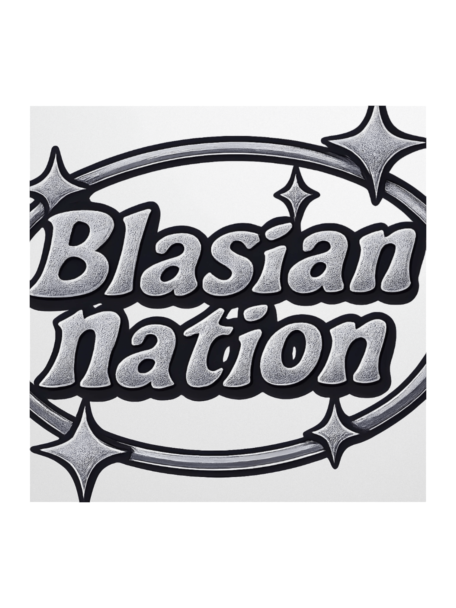 Blasian Nation Sticker product image (2)