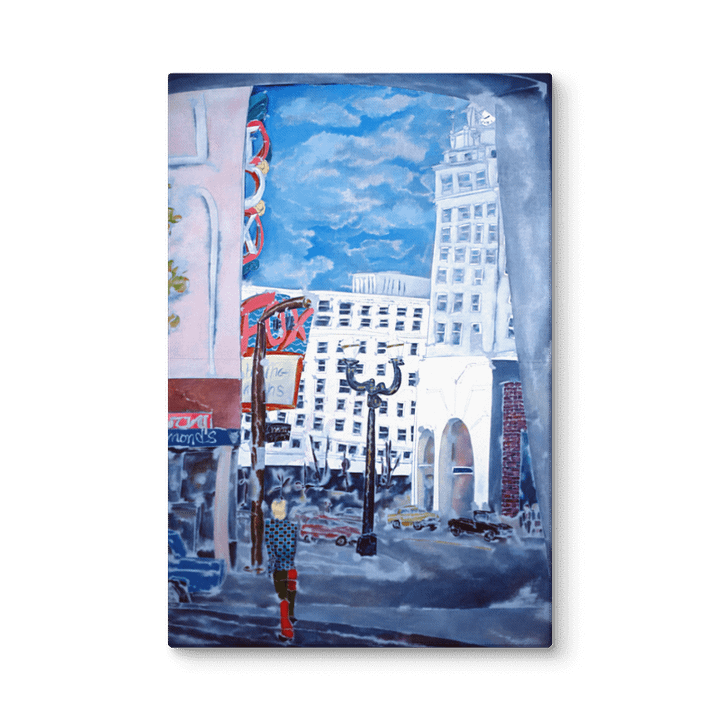 From Metro on Broadway (1986) on canvas (32" x 38") product image (2)