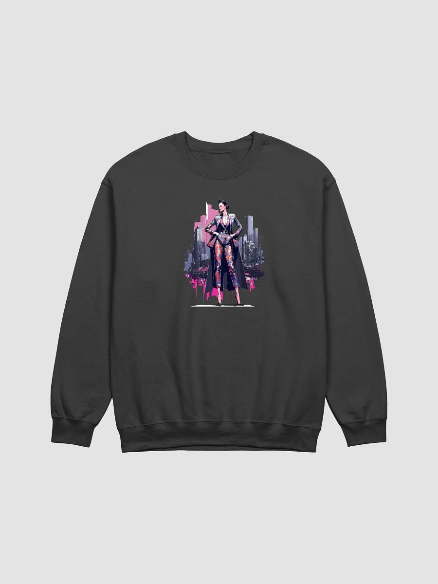 Neon Cityscape Fashion Crewneck product image (5)