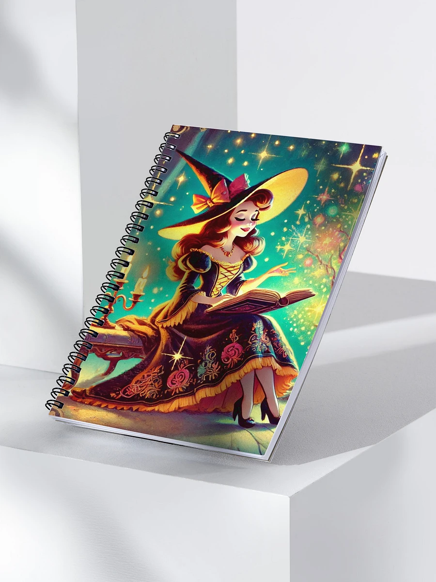 Magical Witch Halloween Spiral Notebook product image (3)