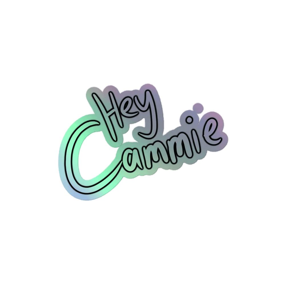 Hey Cammie Logo - Sticker Holo product image (1)