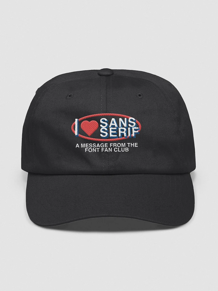 SANS SERIF FAN HAT product image (1)