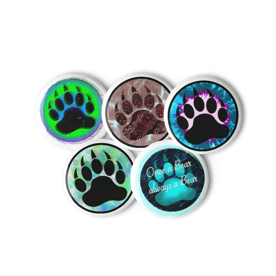 Bear Spirit Pin Button Set product image (7)
